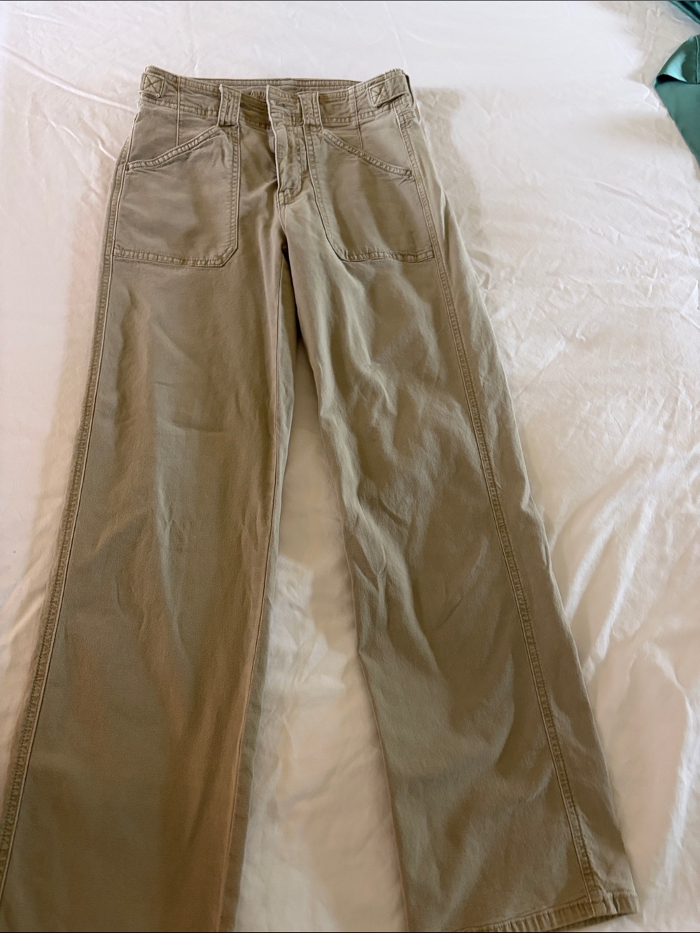 American Eagle Outfitters Olive Green Utility Pants